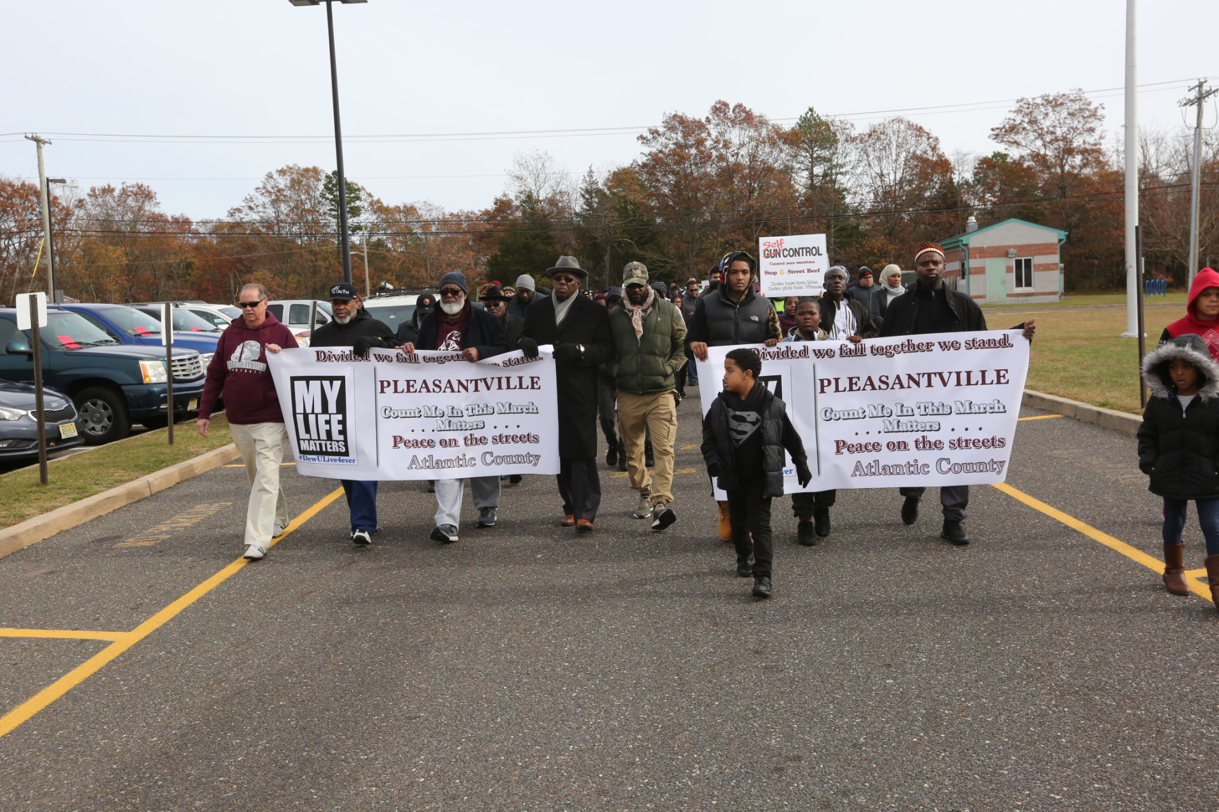 Pleasantville peace march